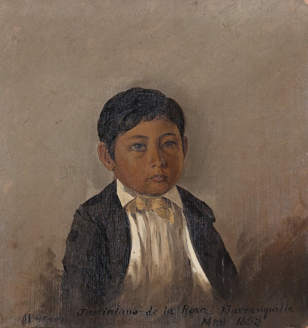 Kolombiya, Barranquilla, çocuk portresi by Frederic Edwin Church