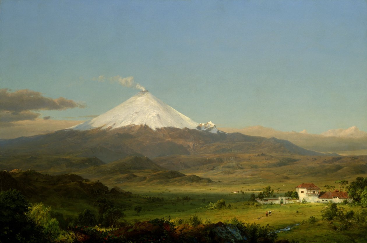 Kotopaksi by Frederic Edwin Church