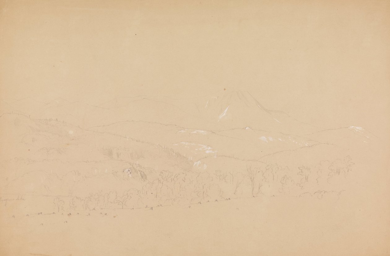 Batıdan gösterilen Katahdin