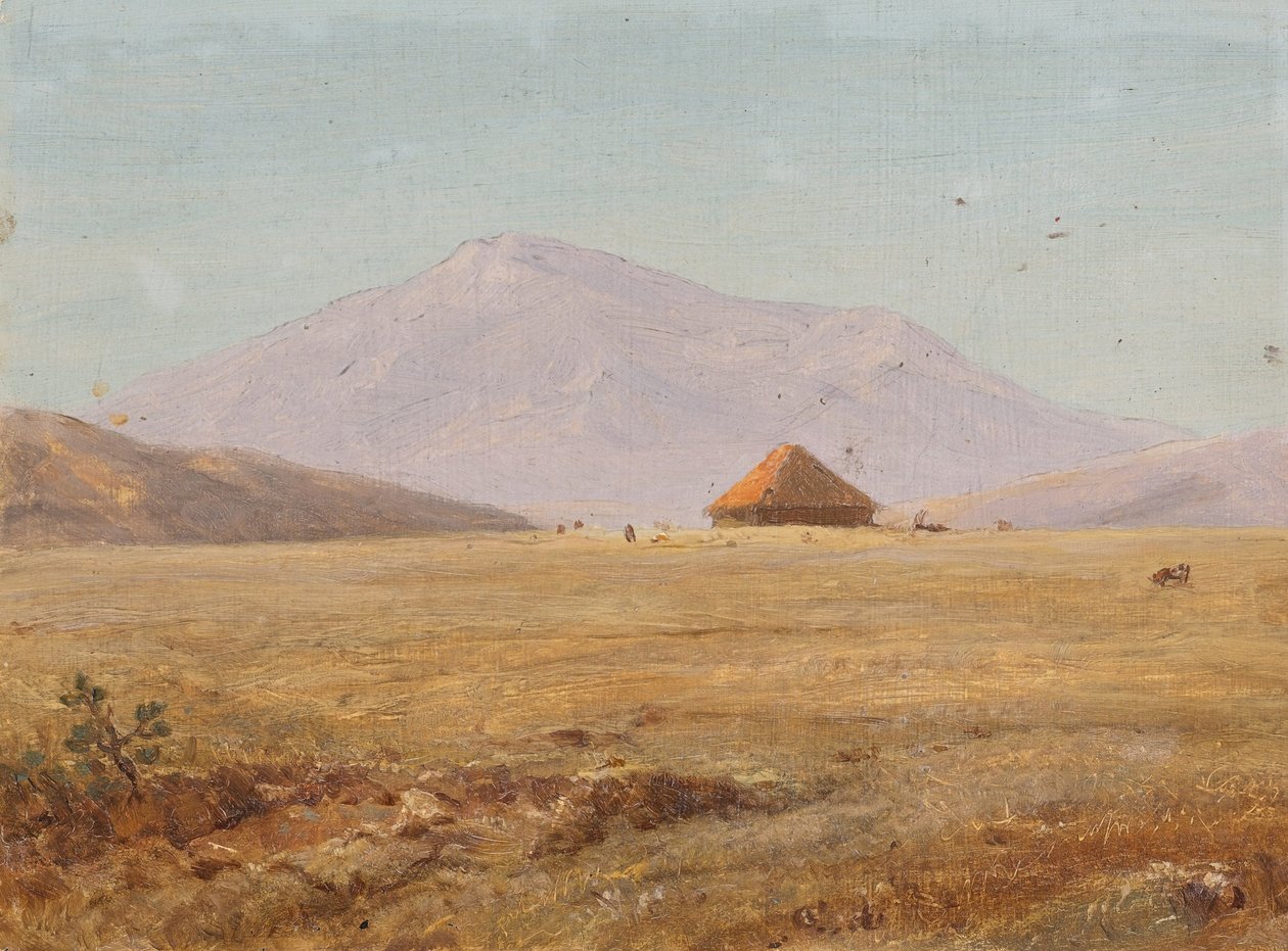 Ekvador, kulübeli dağ platosu by Frederic Edwin Church