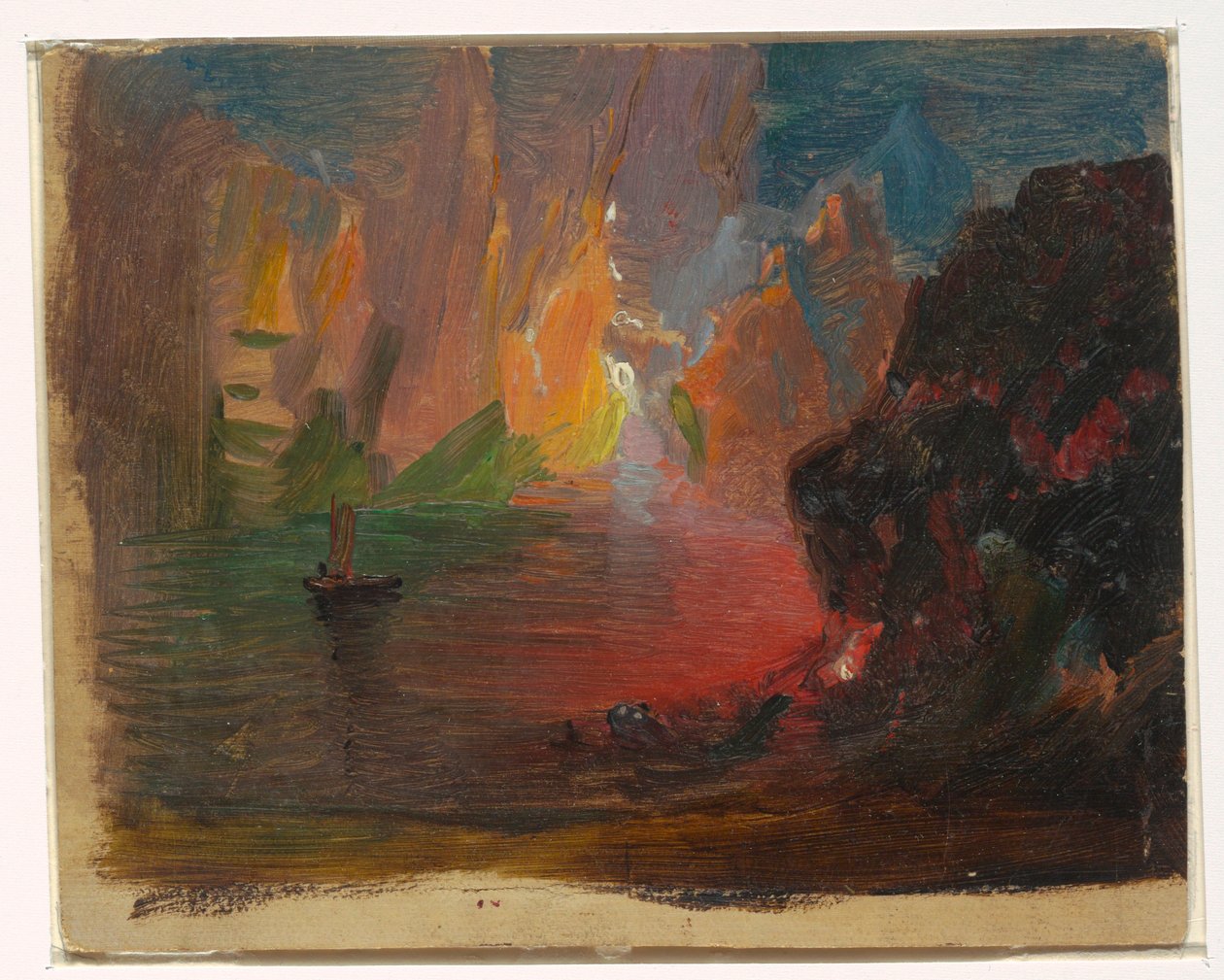 buzdağı fantezi by Frederic Edwin Church