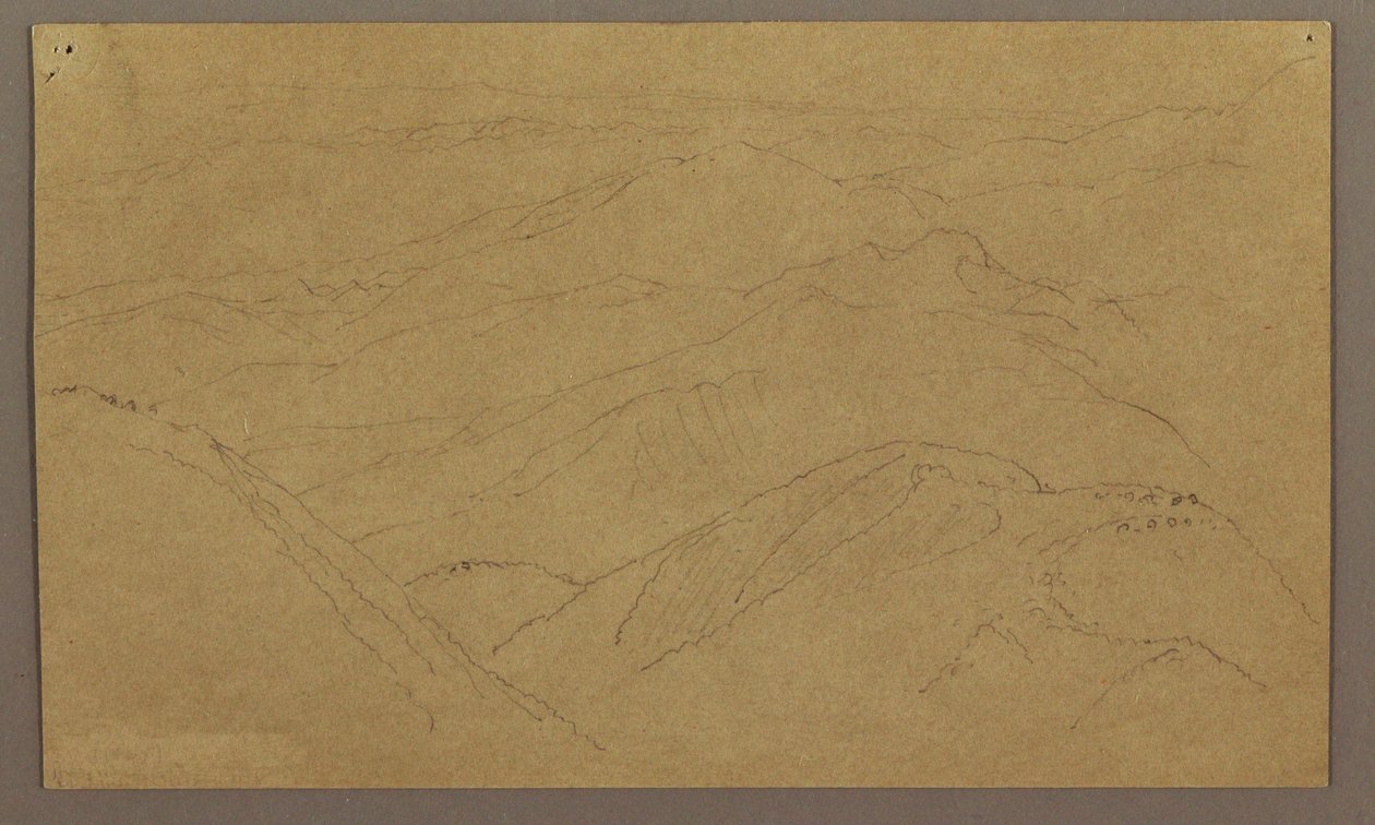 Manzara; NS by Frederic Edwin Church