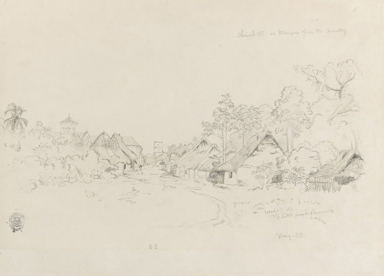 Mompos, Kolombiya Sokak by Frederic Edwin Church