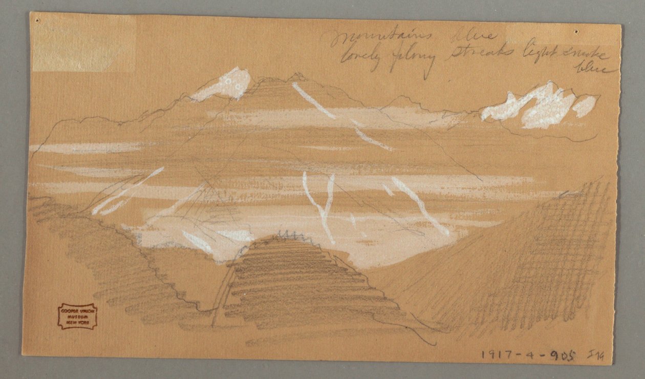 İki Ev, Kaya by Frederic Edwin Church