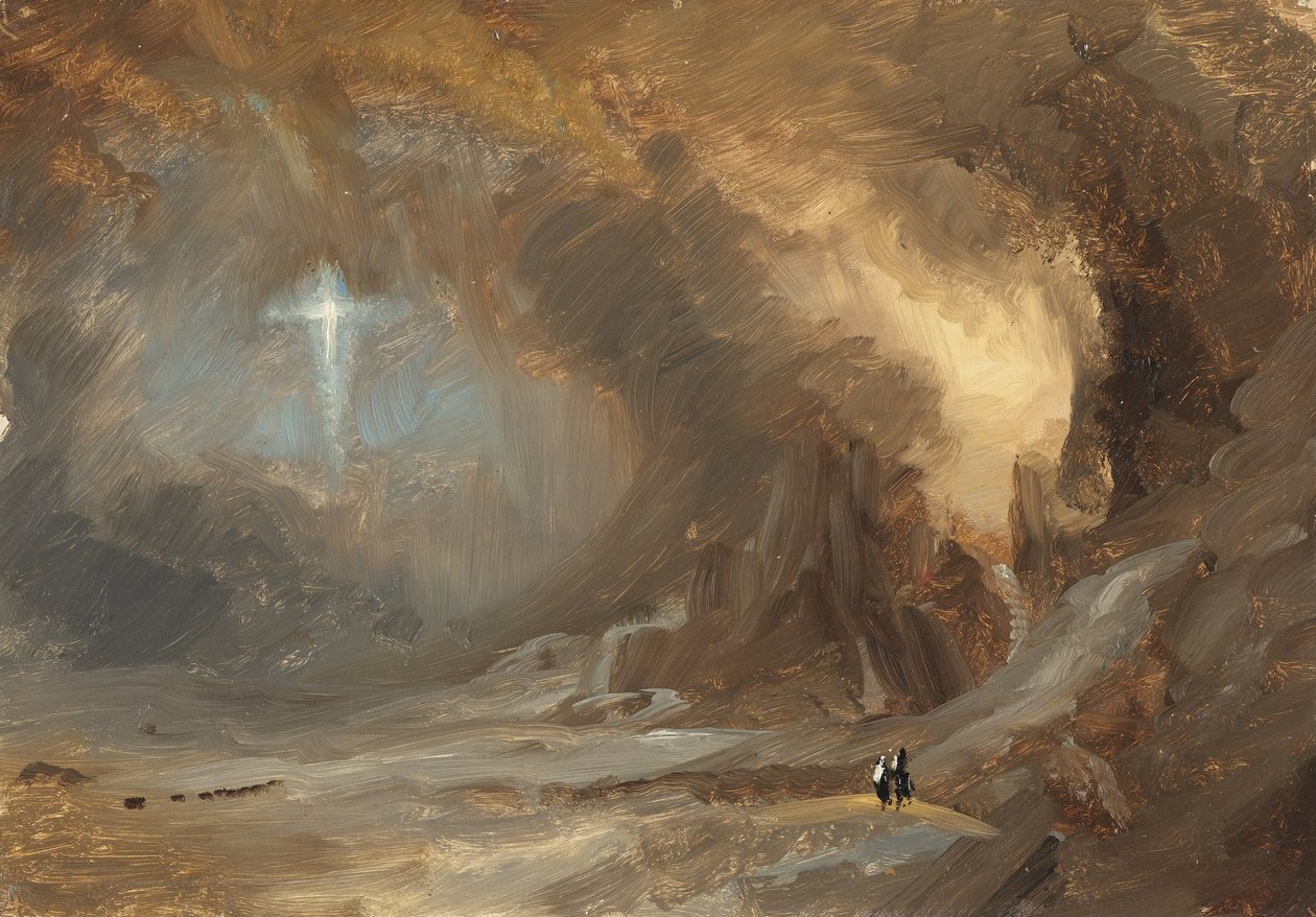 Haç Vizyonu by Frederic Edwin Church