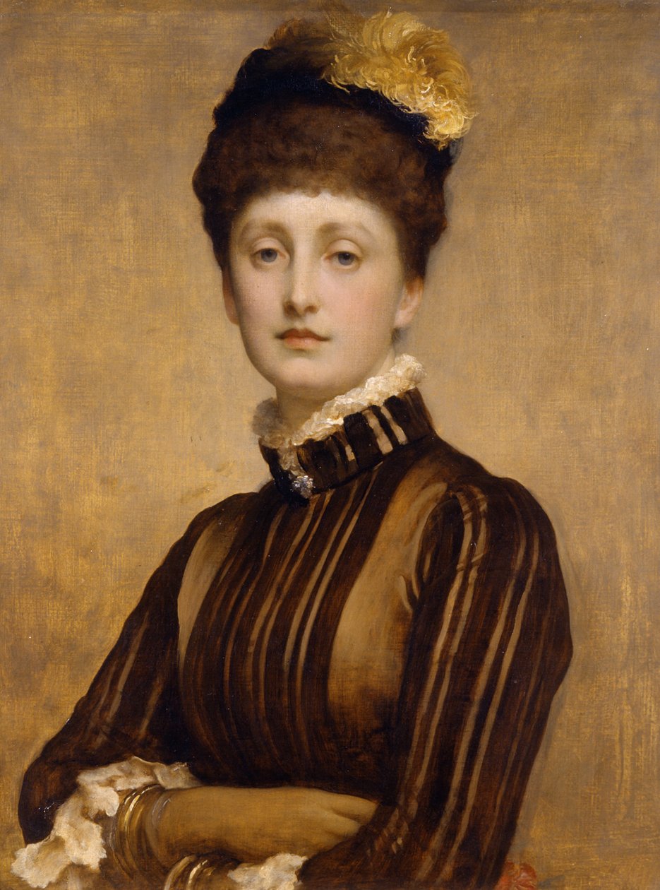Mayıs Prinsep (1853-1935) 1885 by Frederic Leighton