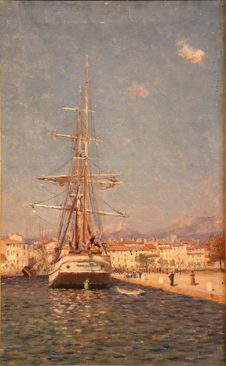 Toulon Limanı by Frederic Montenard