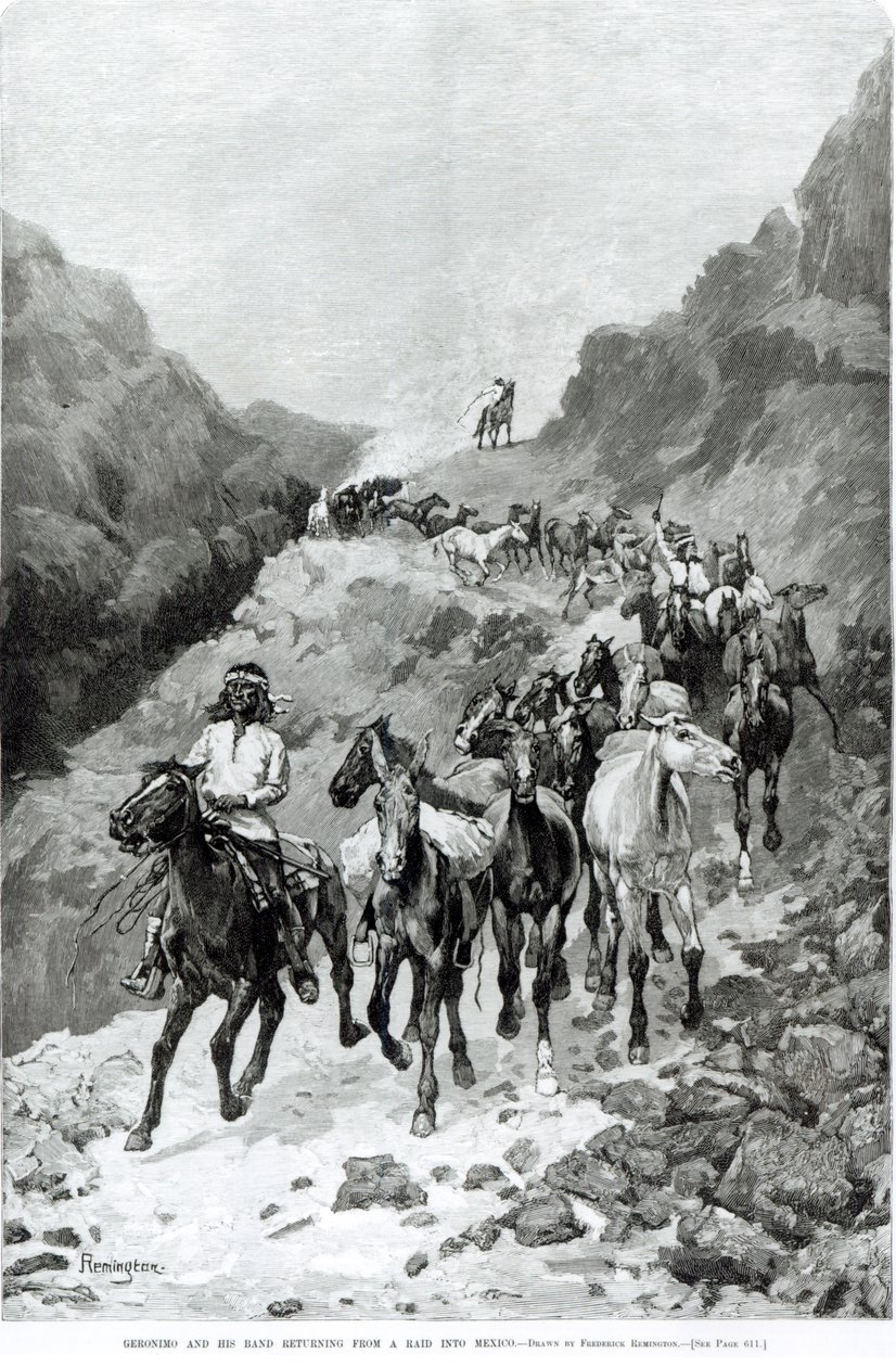 Geronimo ve Grubu, Bir Baskından Meksika