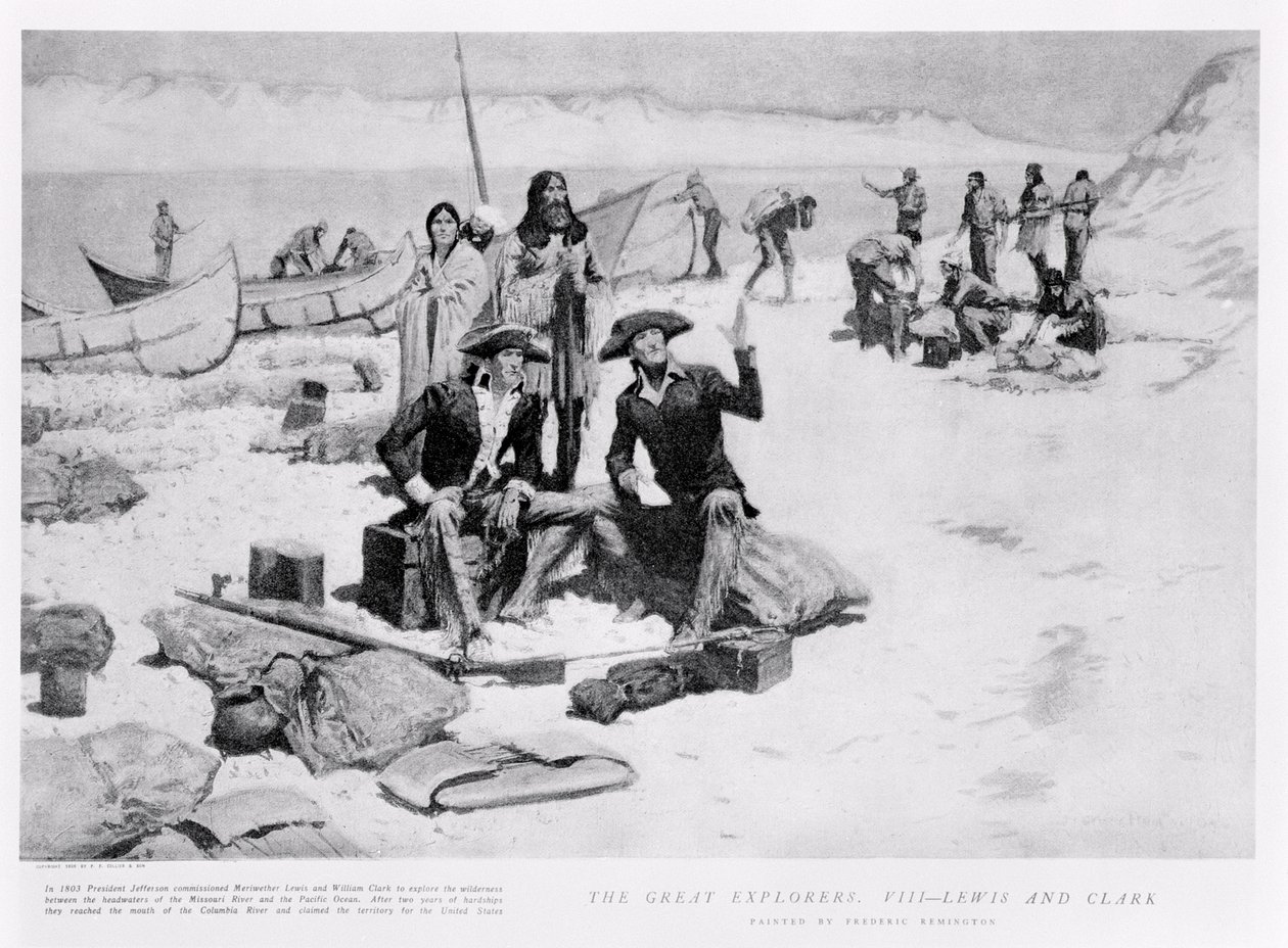 Lewis ve Clark, Columbia Nehri