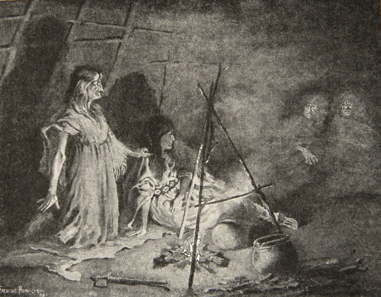 Henry Wadsworth Longfellow (1807-82) tarafından yazılan The Song of Hiawatha