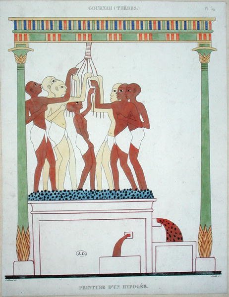 Üzüm Basmak, Thebes