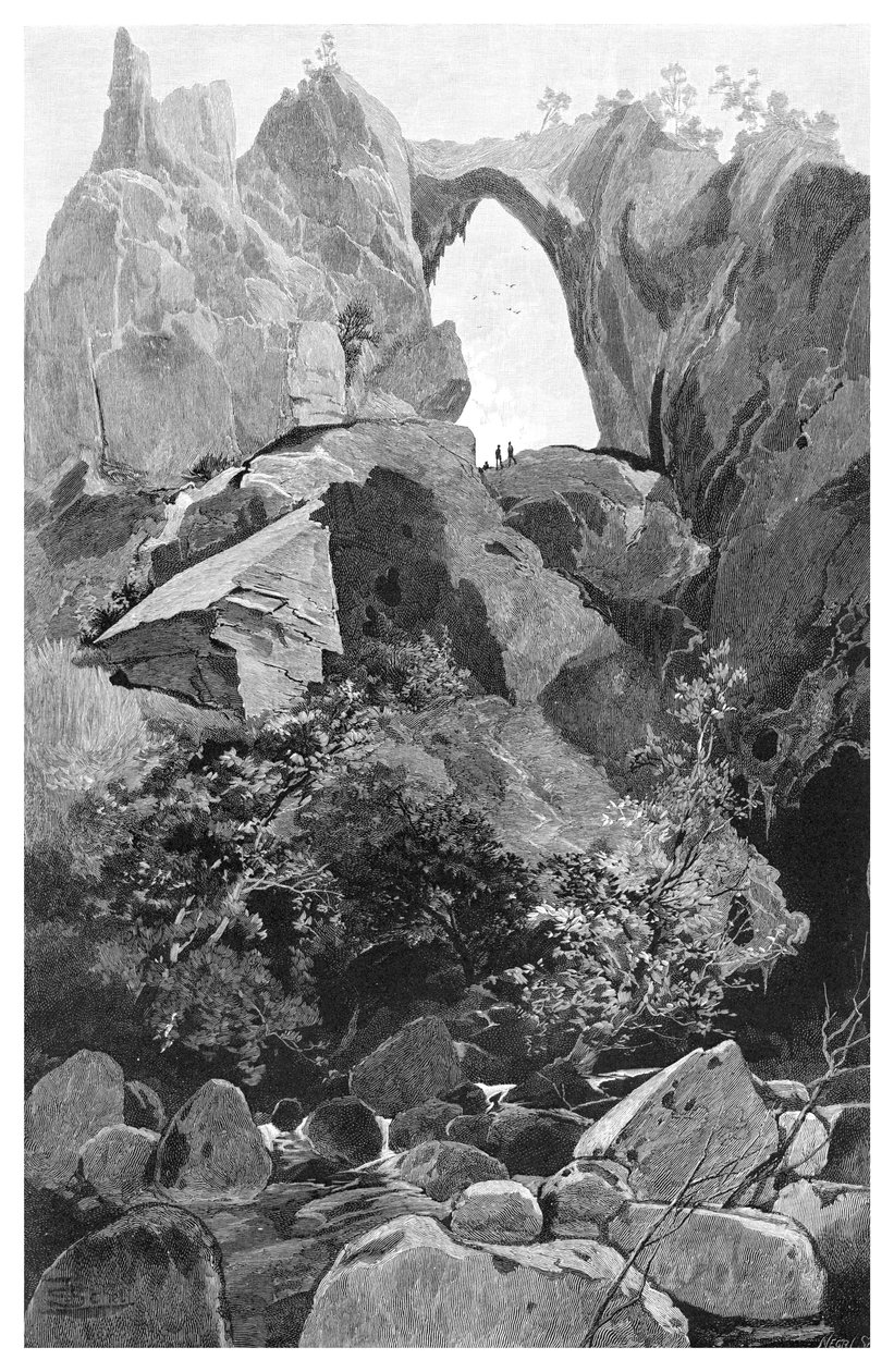 Carlotta Kemeri, Jenolan Mağaraları, Yeni Güney Galler, Avustralya, 1886. by Frederic B. Schell