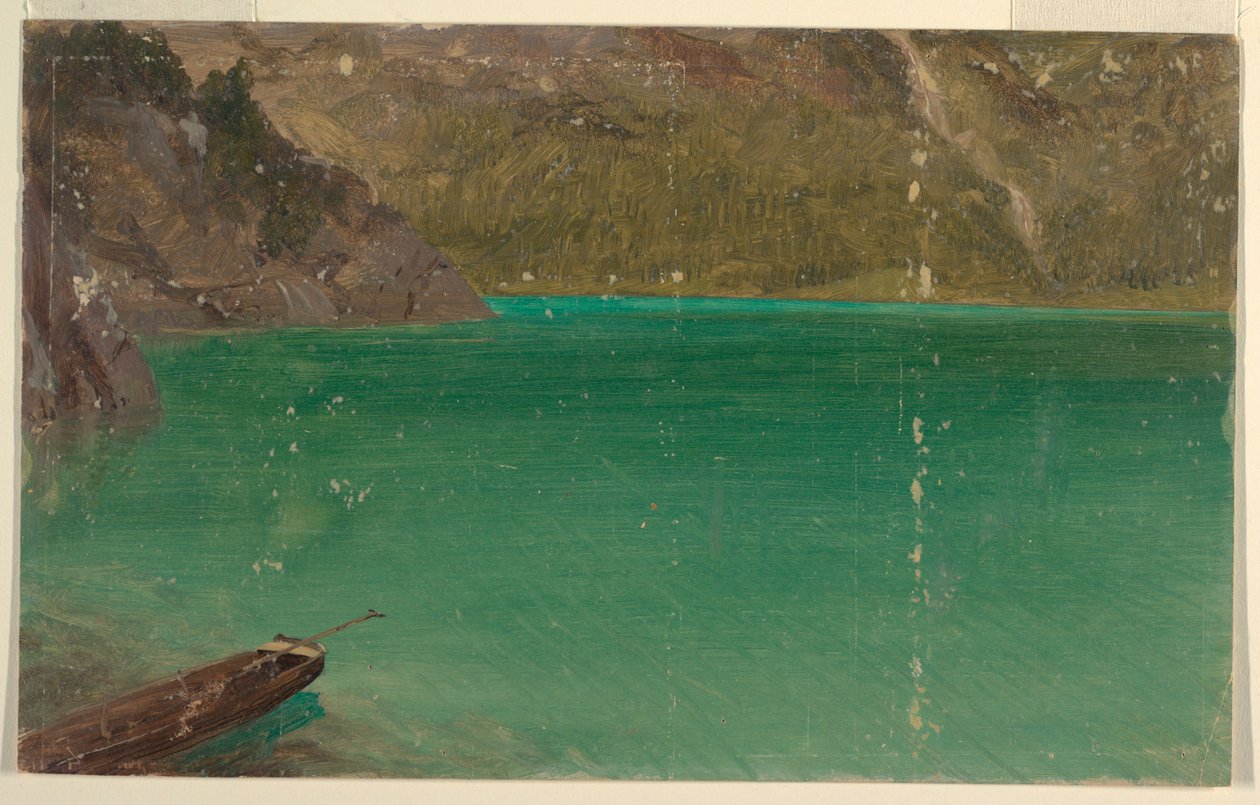 Alp Gölü (Bavyera veya İsviçre) by Frederic Edwin Church