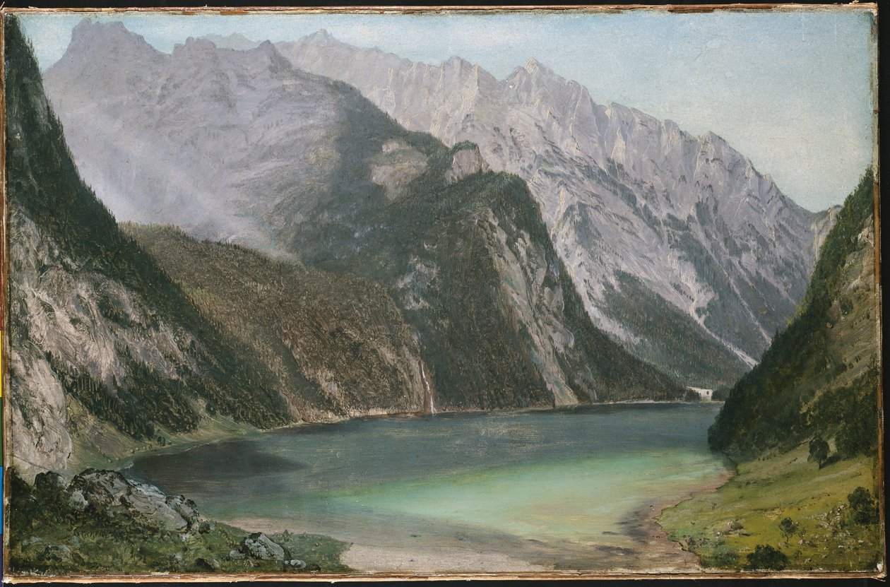 Alp Gölü by Frederic Edwin Church
