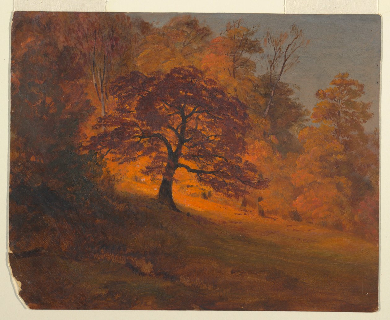 sonbahar yaprakları by Frederic Edwin Church