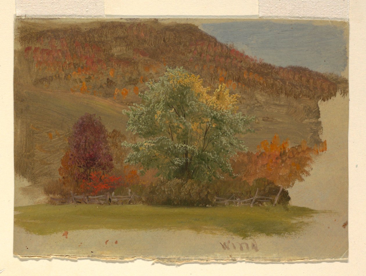 Sonbahar Manzarası by Frederic Edwin Church