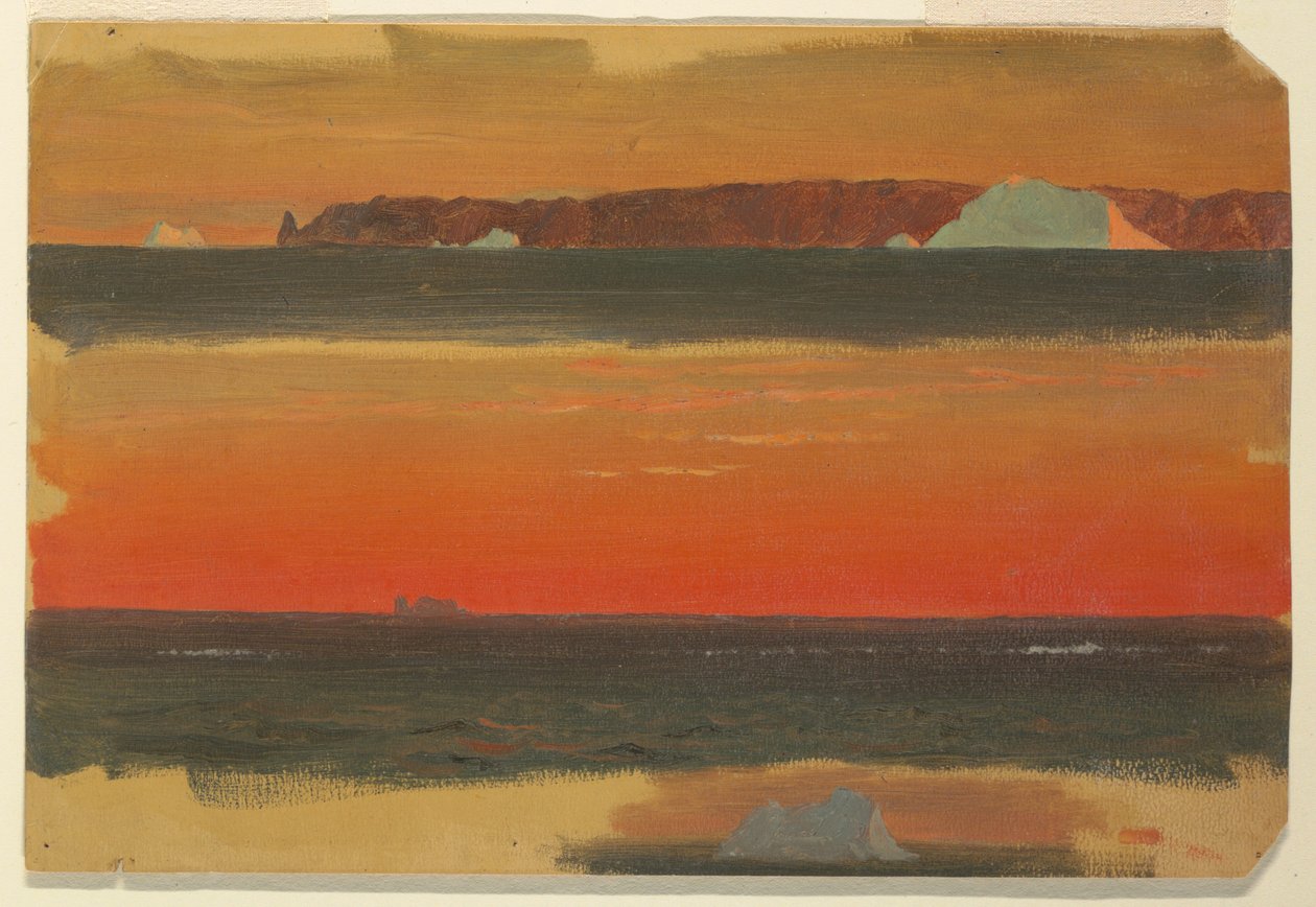 Cape St. John, Newfoundland, 1 Haziran 1859 by Frederic Edwin Church
