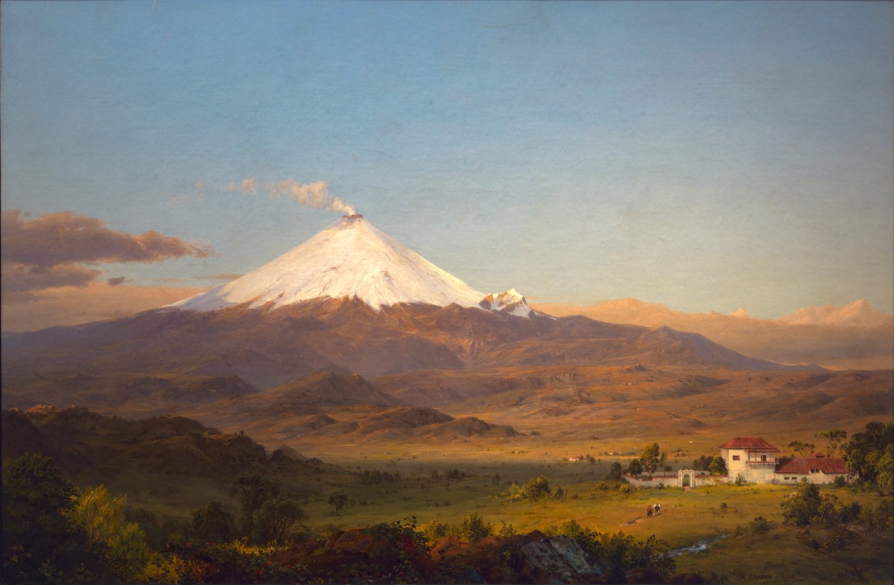 Kotopaxi, 1855 by Frederic Edwin Church