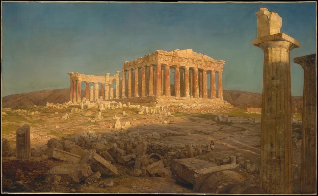 Partenon by Frederic Edwin Church