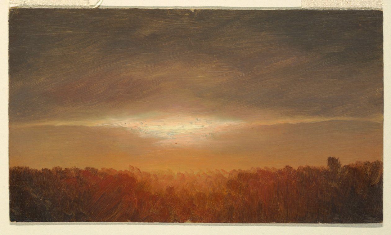 Çizim, Bulut Çalışmaları, 1865 by Frederic Edwin Church