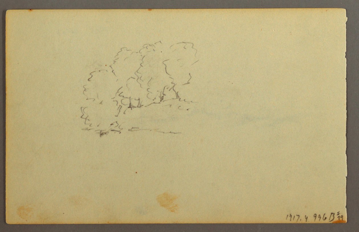 Çizim, Bulutlar, 1844 by Frederic Edwin Church