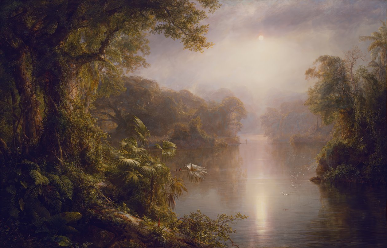 El Rio de Luz (Işık Nehri) by Frederic Edwin Church