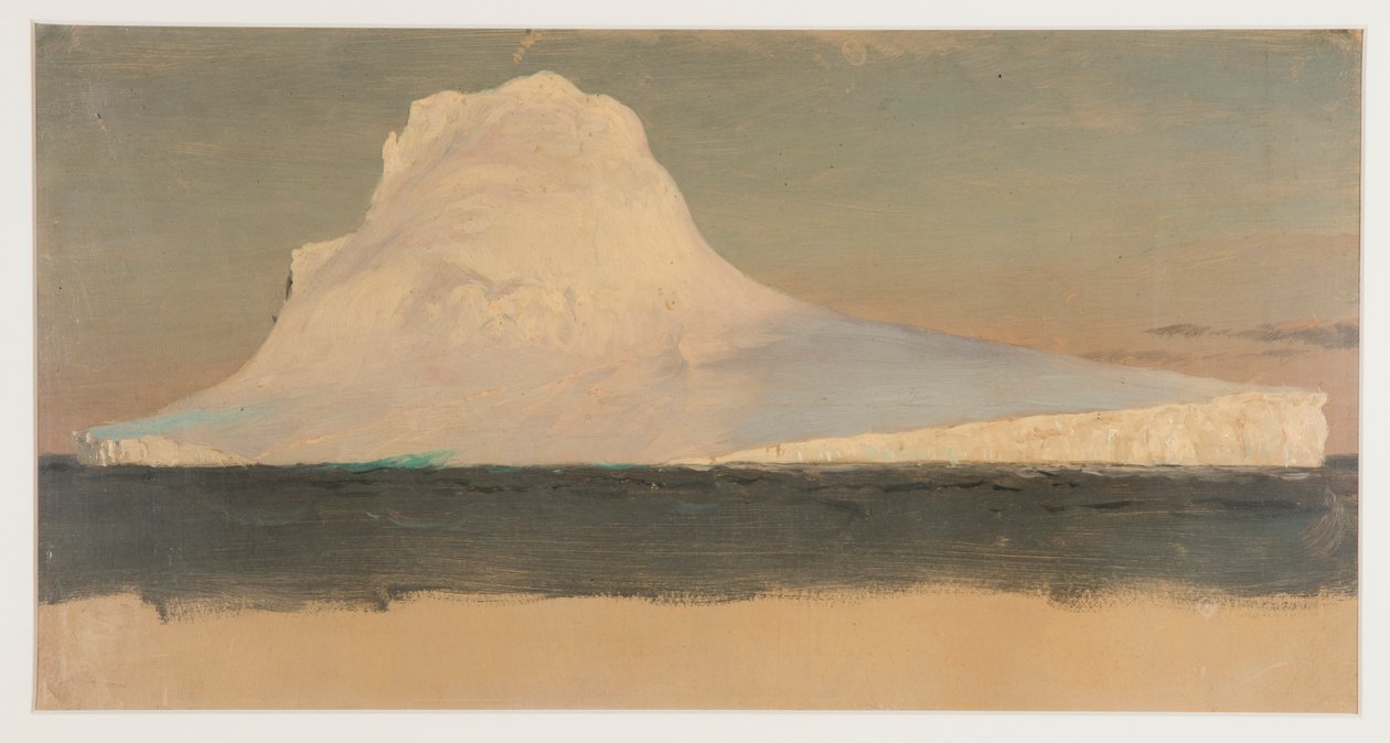 Yüzen Buzdağı, Labrador by Frederic Edwin Church