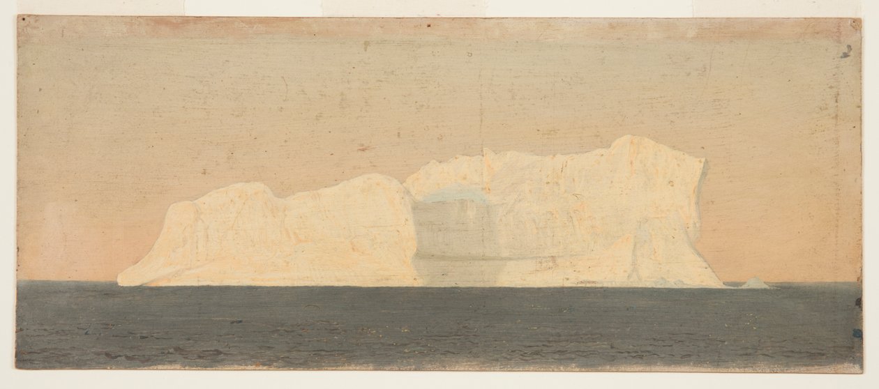 Yüzen Buzdağı, Labrador by Frederic Edwin Church