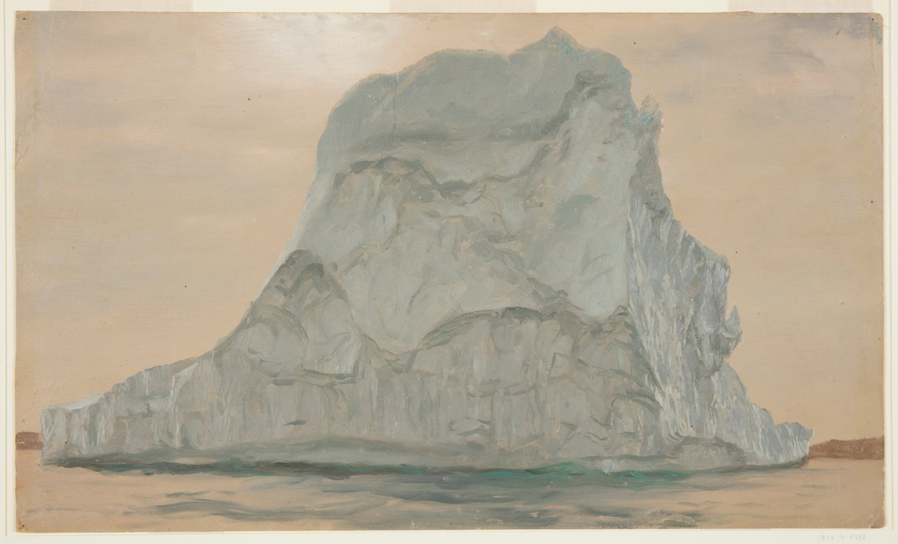 gri buzdağı by Frederic Edwin Church