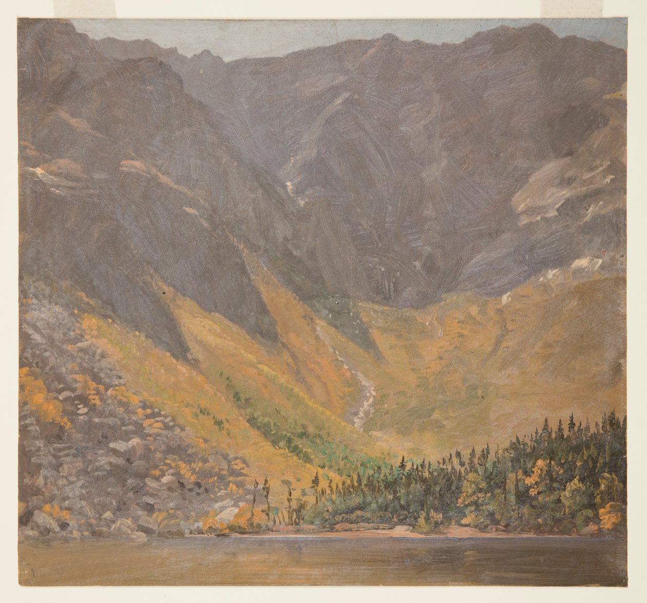 Büyük Havza, Katahdin Dağı, Maine by Frederic Edwin Church
