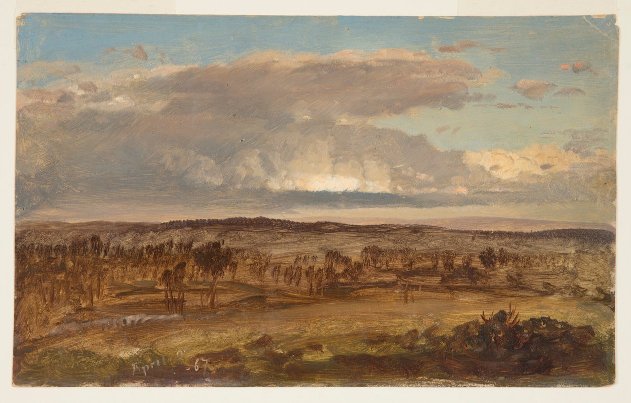 Hudson Vadisi by Frederic Edwin Church