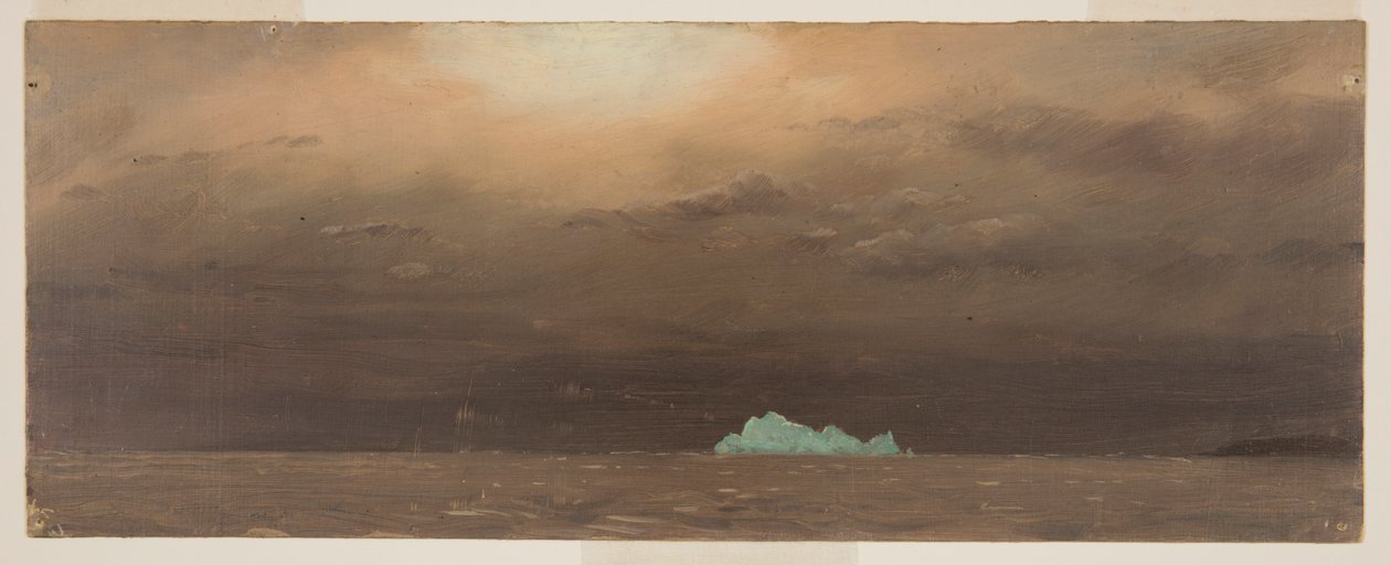 Buzdağı, Savaş Limanı, Labrador by Frederic Edwin Church