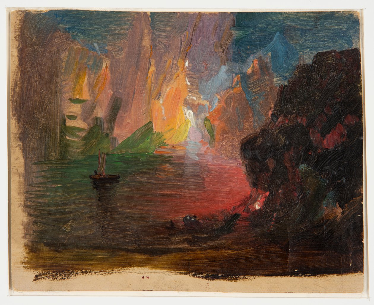buzdağı fantezi by Frederic Edwin Church