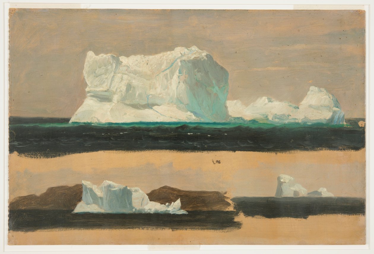 Buzdağları, Twillingate by Frederic Edwin Church