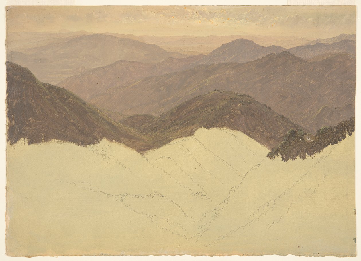 Manzara by Frederic Edwin Church
