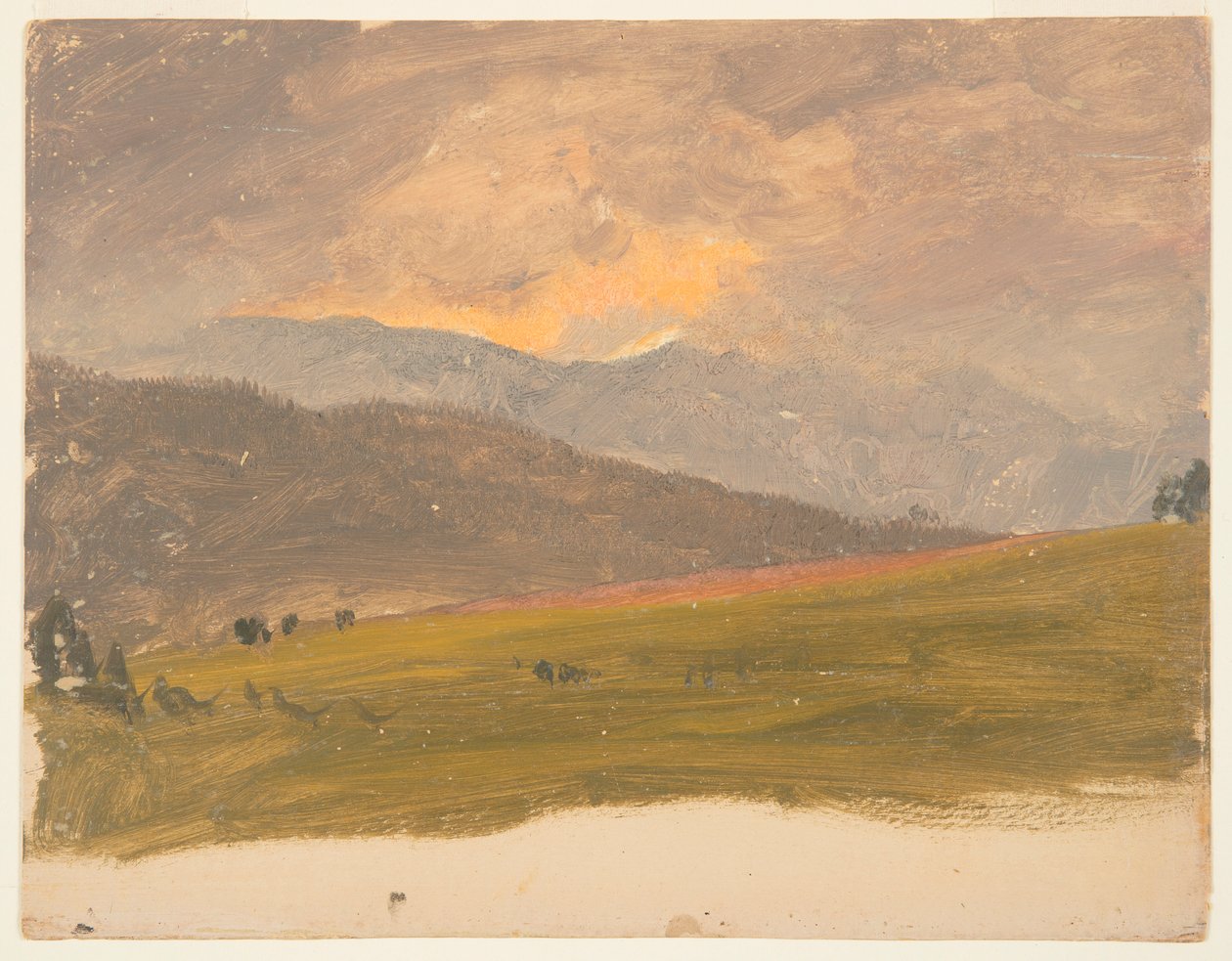 Manzara, Hudson Vadisi by Frederic Edwin Church