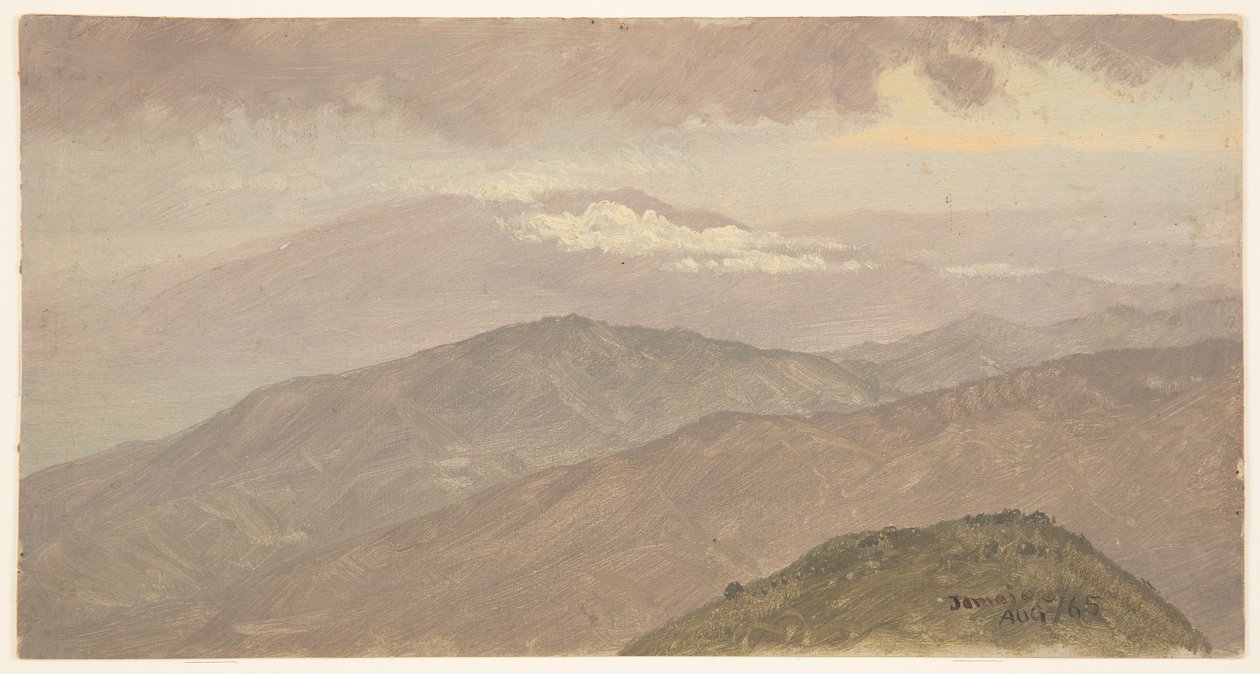 Manzara, Jamaika by Frederic Edwin Church