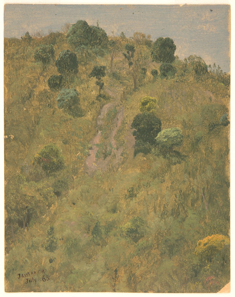 Manzara, Jamaika by Frederic Edwin Church