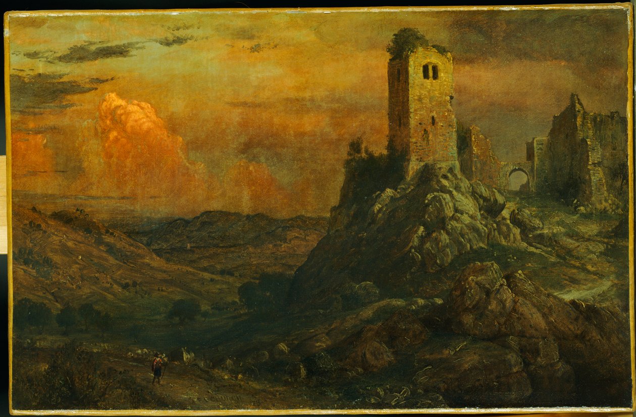Akdeniz Kalesi, 1873 by Frederic Edwin Church