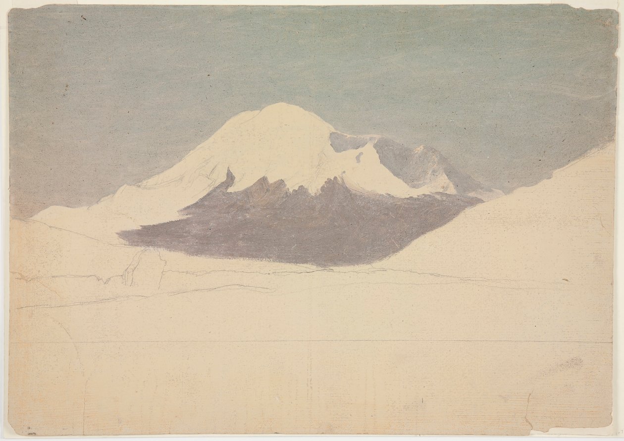 Chimborazo Dağı, Ekvador by Frederic Edwin Church