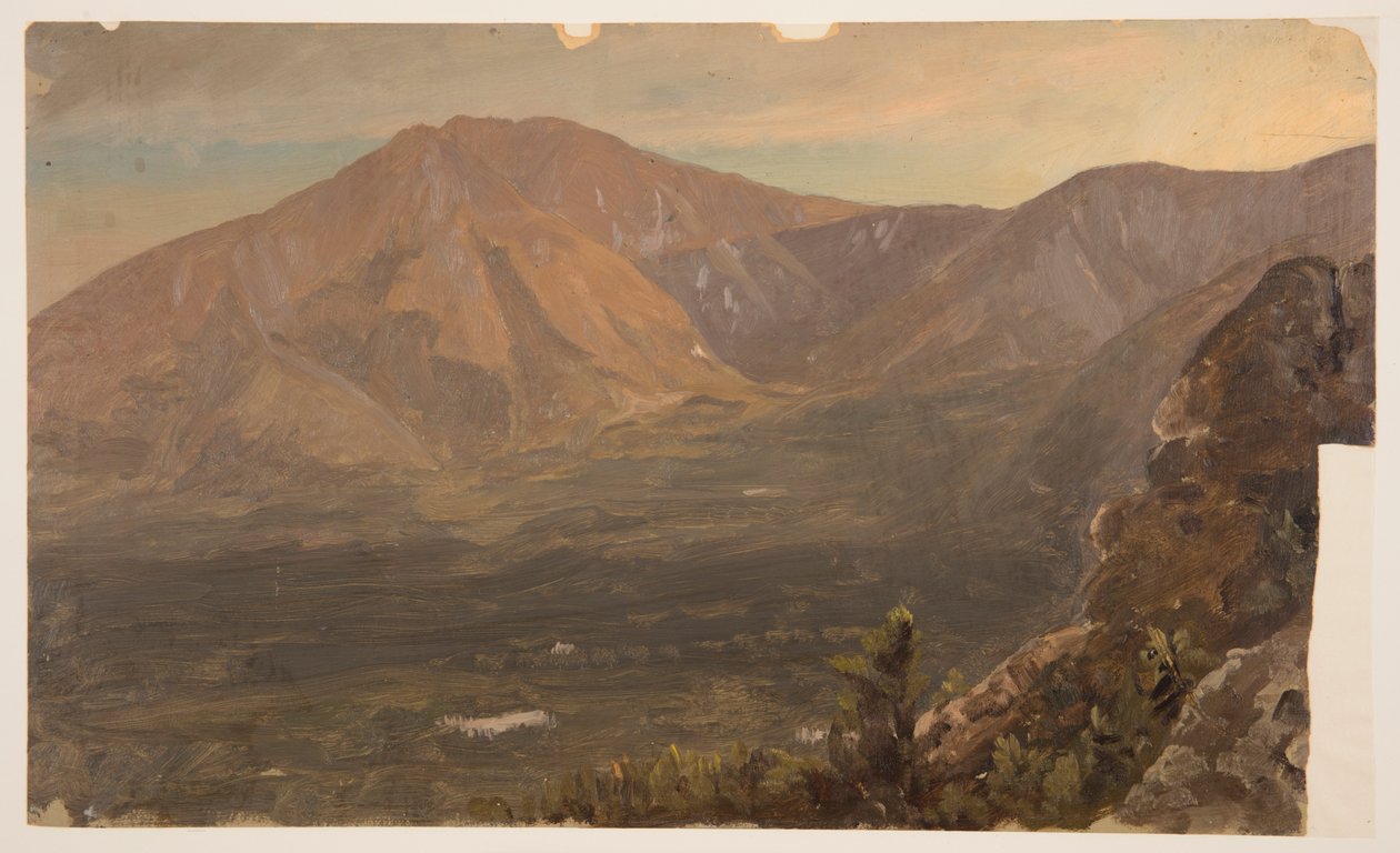 Katahdin Dağı ve Turner by Frederic Edwin Church
