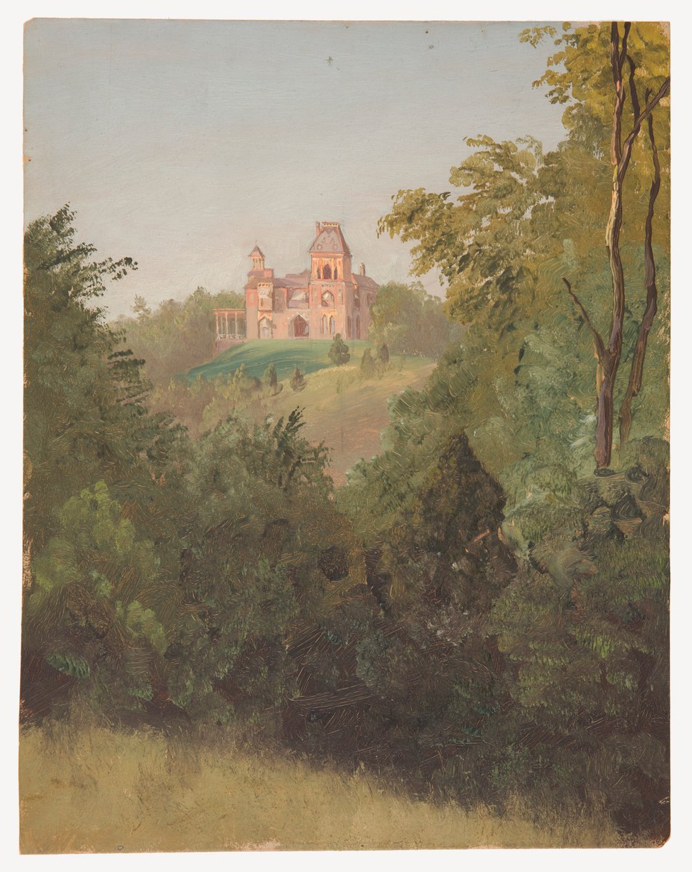 Güneybatı konumundan Olana by Frederic Edwin Church