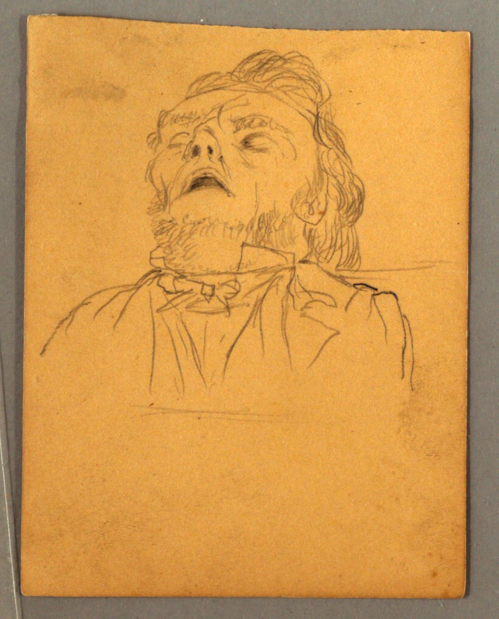 Uyuyan Adam Portresi by Frederic Edwin Church