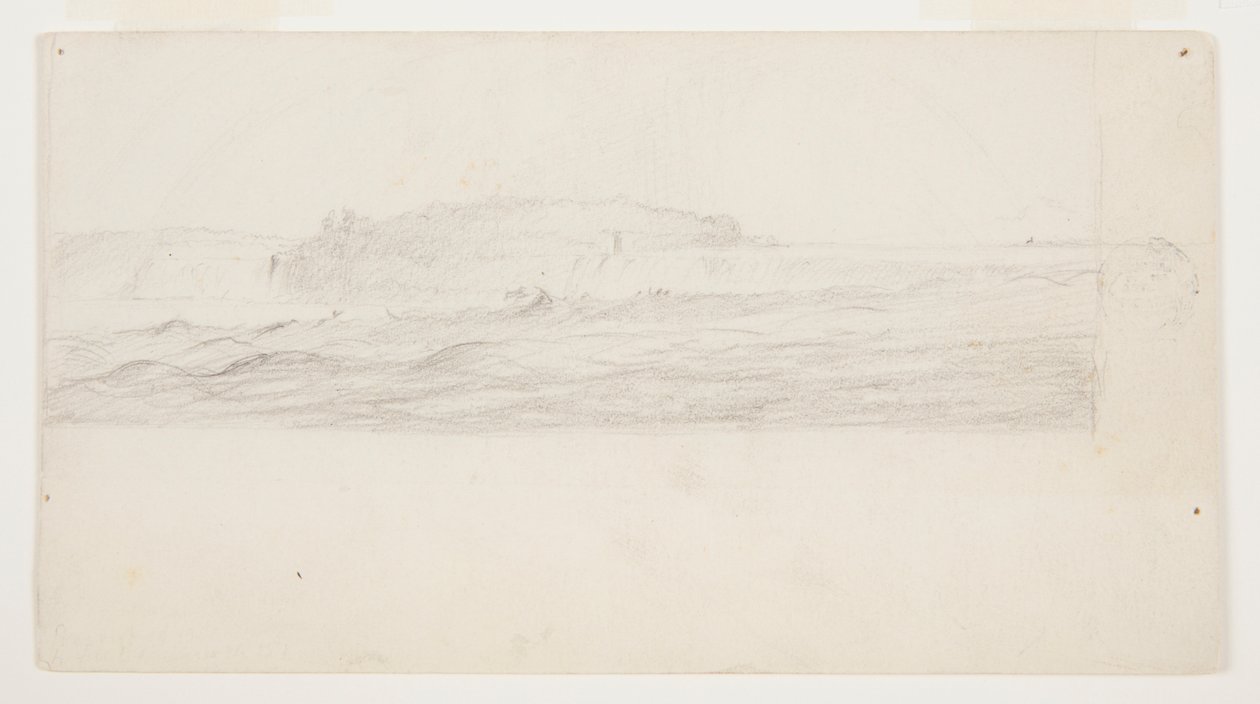 Niagara Şelalesi Tablosu Çalışması by Frederic Edwin Church