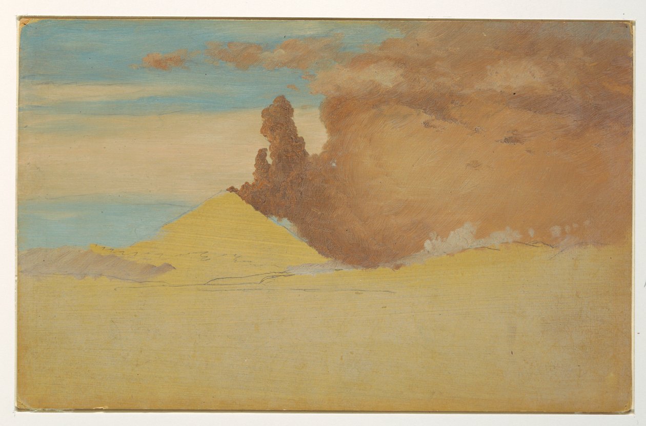 Cotopaxi Patlayan Çalışması by Frederic Edwin Church