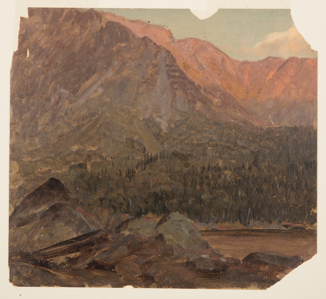 Büyük Katahdin Havzası, Maine by Frederic Edwin Church