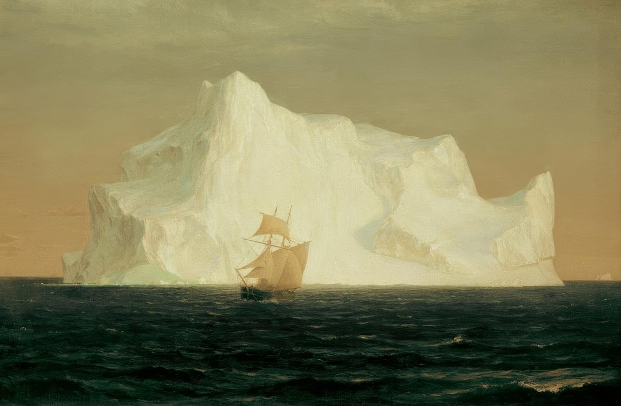 Buzdağı by Frederic Edwin Church