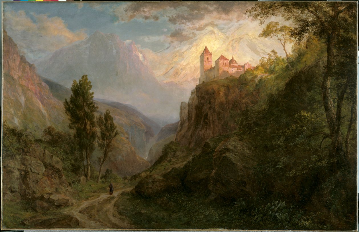 San Pedro Manastırı, Karların Leydisi, 1879. by Frederic Edwin Church