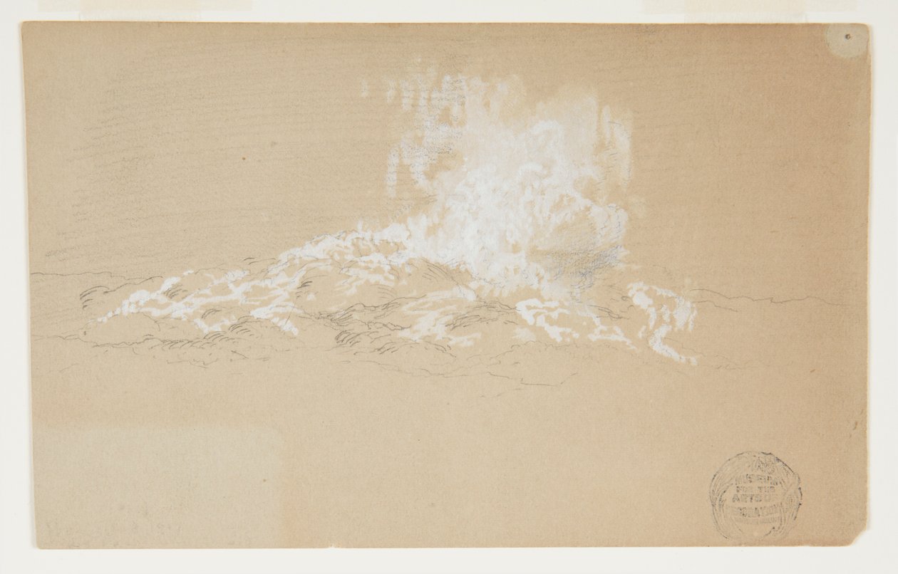 Kayalara Karşı Kırılan Dalgalar by Frederic Edwin Church