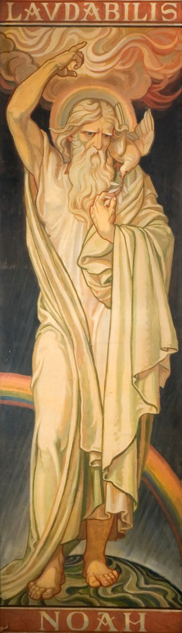 Eski Ahit'ten Peygamberler: Nuh, c.1910 by Frederic James Shields